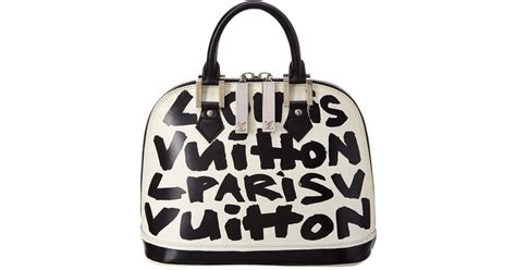 louis vuitton alma stephen sprouse